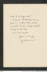 Nachlass Franz Steindachner, Brief von G. A. Boulenger an Franz Steindachner (16.08.1911), Inv.Nr. 49.10, Seite 2